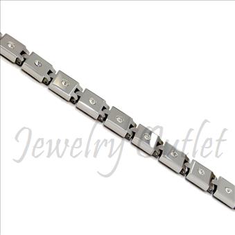Tungsten Carbide Mens Bracelet